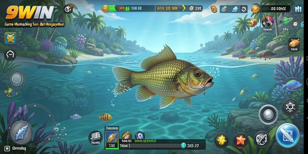 Tangkapan ikan yang seru di <strong>9WIN</strong> dengan grafis memukau.