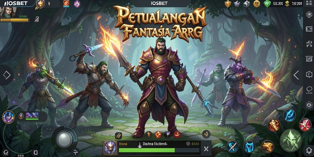 Gameplay seru dan menantang dalam IOSBET ARPG.