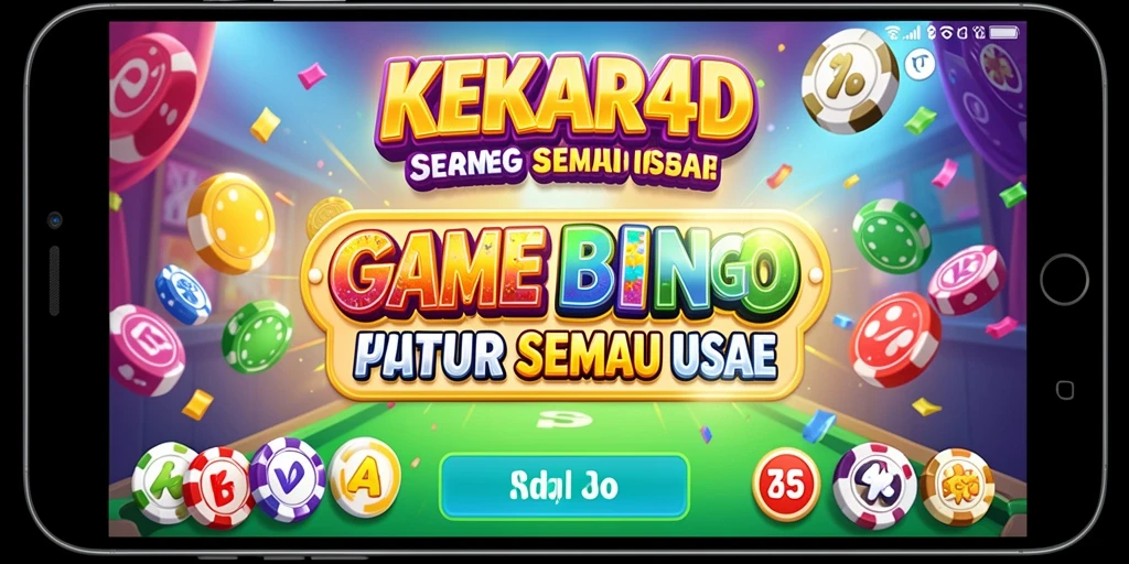 Tampilan gameplay bingo yang mendebarkan di KEKAR4D.