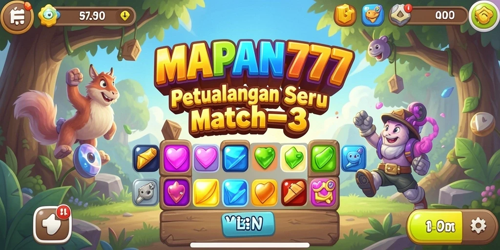 Tampilan menarik dari gameplay MAPAN777 yang seru dan menantang.