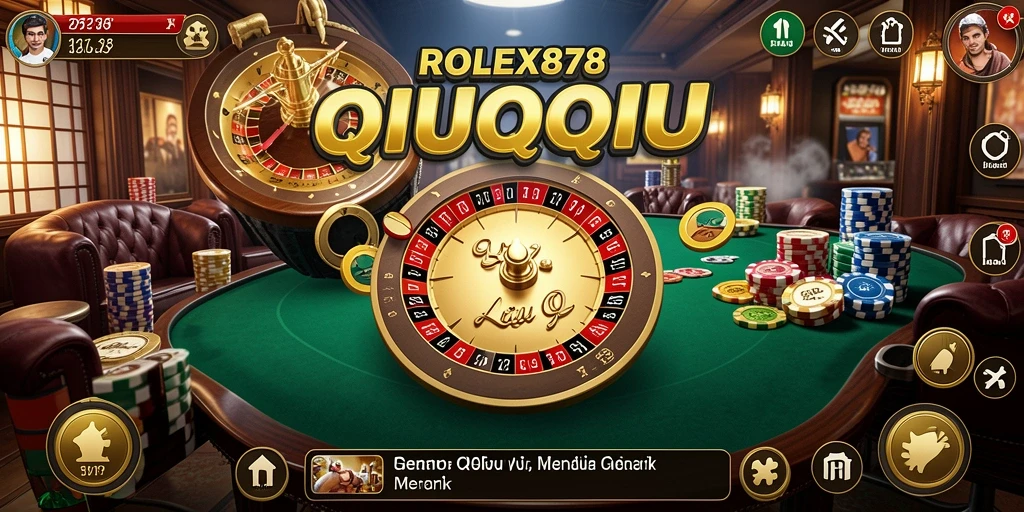 Tangkapan layar gameplay seru dari ROLEX878 QiuQiu.