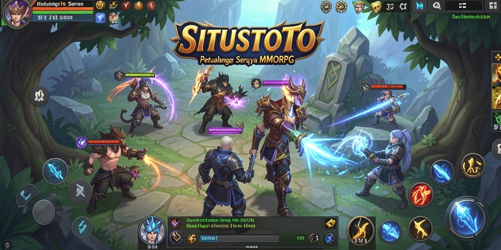 Tampilan gameplay seru dalam dunia fantasi SITUSTOTO.